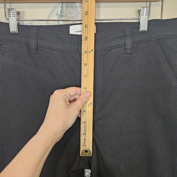 NWT Current/Elliott The Confidant Pants Black Size 30 $198 - Picture 10 of 12
